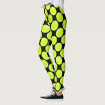 Legging Calças de compressão do Tênis Ball tênis<br><div class="desc">Calças de compressão do Tênis Ball tênis: Leggings bonitas e simples para os jogadores tênis com bolas de tênis amarelo brilhante sobre fundo preto. Você pode alterar a cor de fundo de preto para qualquer outra cor que desejar, clicando no botão "Personalizar" e selecionando uma cor na qual ele diz...</div>