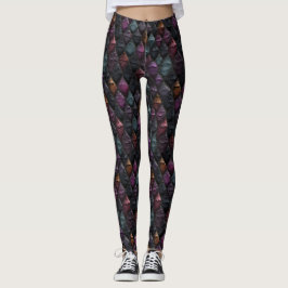 Legging Calças de Ginásio Tema de Impressão Animal para Da