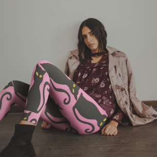 LEGGING CALÇAS DE GORDURA PRETA