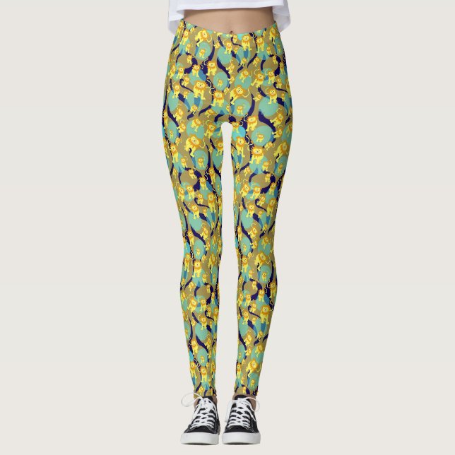 Legging Calças de Leão (Frente)