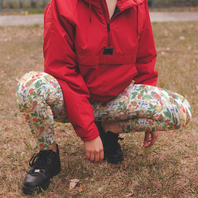 Legging Calças de Pajama de Natal Festivo (Criador carregado)