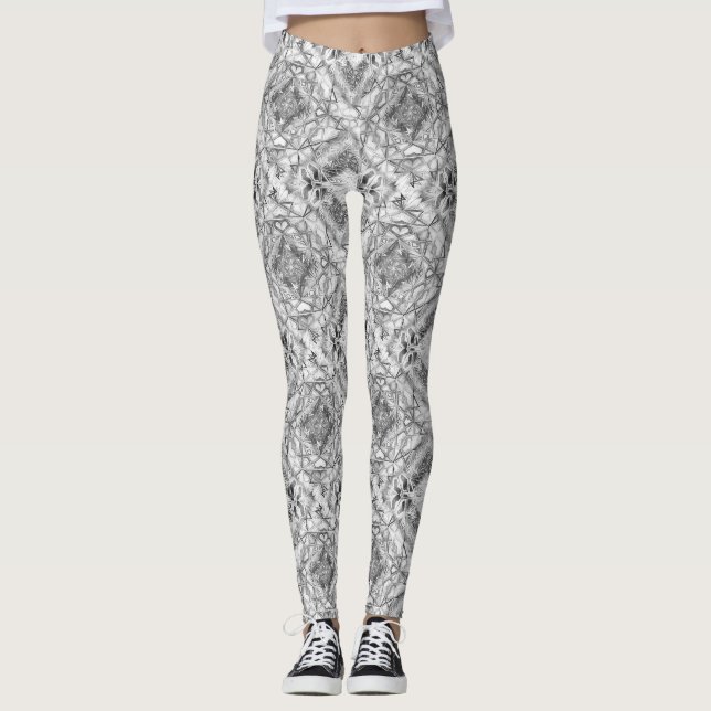 Legging Calças Geometic Worlds (Frente)