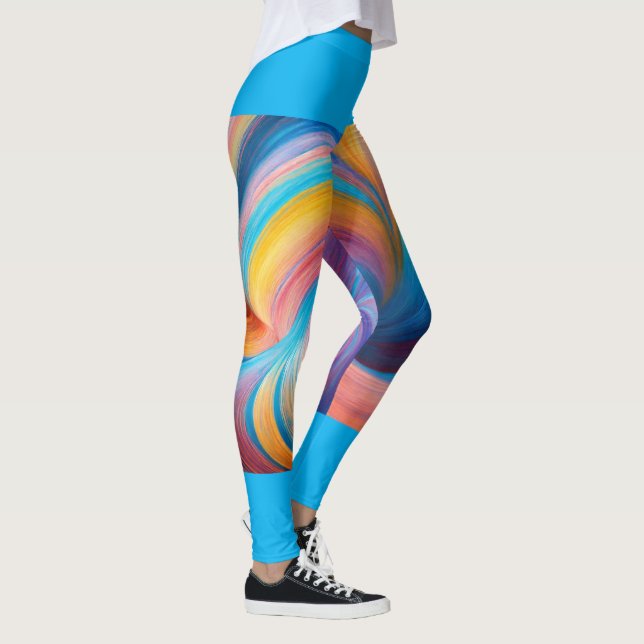 Legging "Caleidoscópio Celestial: Uma Sinfonia Mesmerizant (Direita)