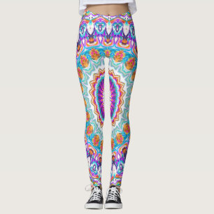 Legging Caleidoscópio Roxo Mandala
