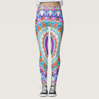 Legging Caleidoscópio Roxo Mandala