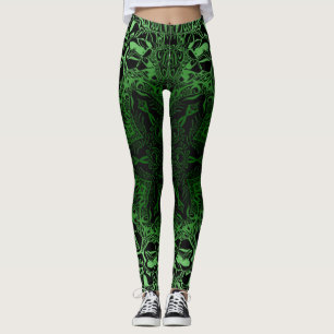 Legging Caleidoscópio verde