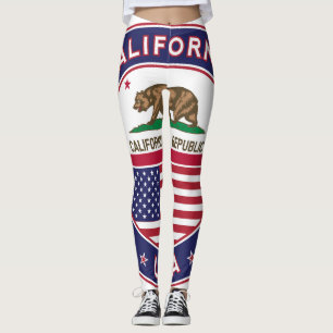 Legging California, USA States