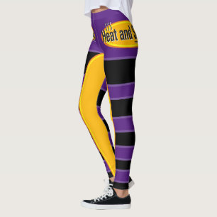 Legging Calor e Servir Texto Preto Gfx