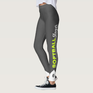 Legging Camada Softball Personalizada