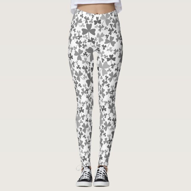 Legging Camarões cinzas (Frente)