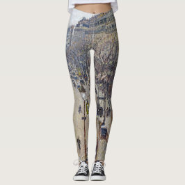Legging Camille Pissarro - Boulevard Montmartre, manhã