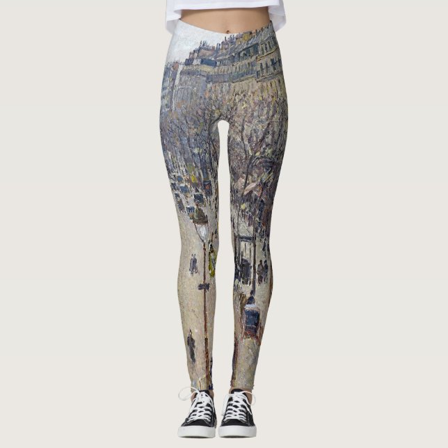 Legging Camille Pissarro - Boulevard Montmartre, manhã (Frente)