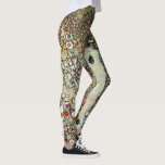Legging Caminho do Jardim com Galinhas, Gustav Klimt, Art<br><div class="desc">Jardim com Galinhas (1916) de Gustav Klimt é uma pintura de arte vitoriana do simbolismo das belas artes. Uma cena natural com galinhas no quintal do jardim de flores em uma fazenda. Sobre o artista: Gustav Klimt (1862-1918) era um pintor simbolista austríaco e um dos membros mais proeminentes do movimento...</div>