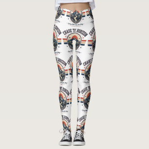 Legging Camiseta Vintage do Chase The Horizon Trail Runnin