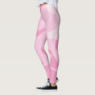 Legging Camo cor-de-rosa