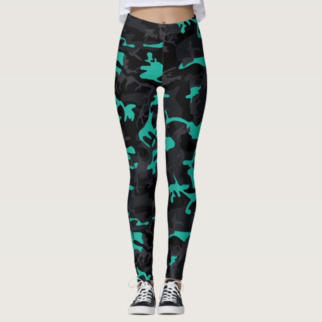 Legging Camo - Destaques (Frente)