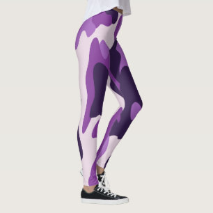 Legging Camo Púrpura PixDezines