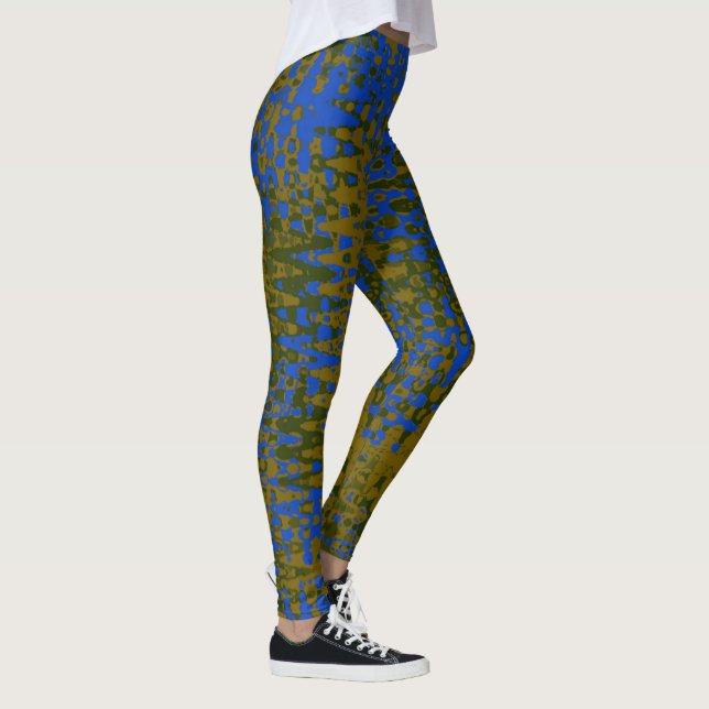 Legging Camo - Trufa de mirtilo líquido bootípico (Direita)