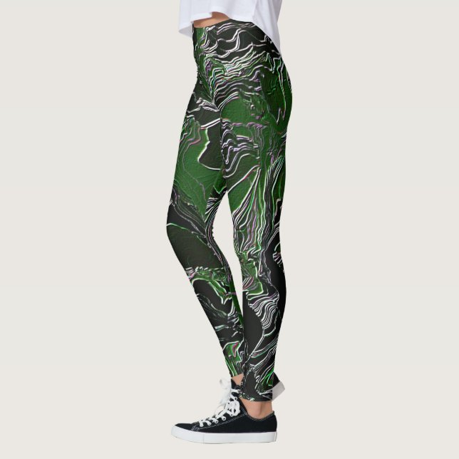 Legging Camo Verde (Esquerda)