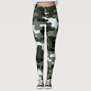 Legging Camo Verde Militar
