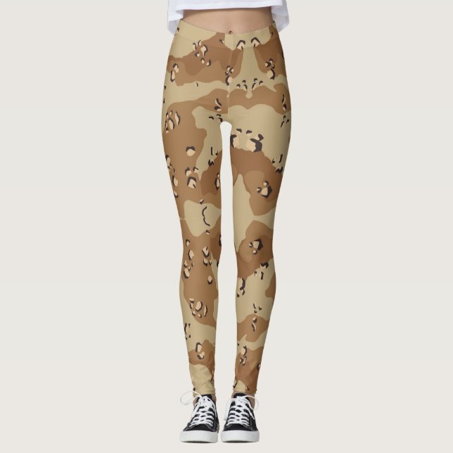 Legging Camouflage Desert Army - Power yoga Ir (Frente)