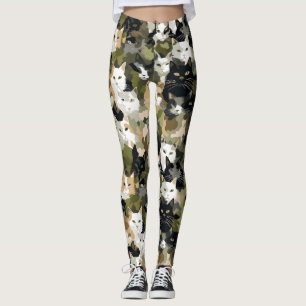 Legging Camouflage - Gatos