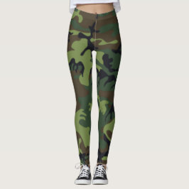 Legging Camouflage vert