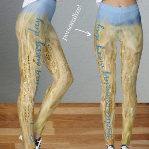 Legging Campo amarelo