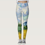 Legging Campo de trigo Van Gogh com ciprestes. Impressioni<br><div class="desc">Van Gogh "Campo de Trigo com Prensas".</div>