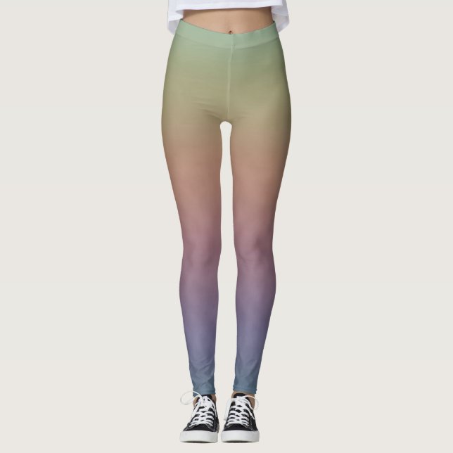 Legging Campo Pastel Silencioso (Frente)