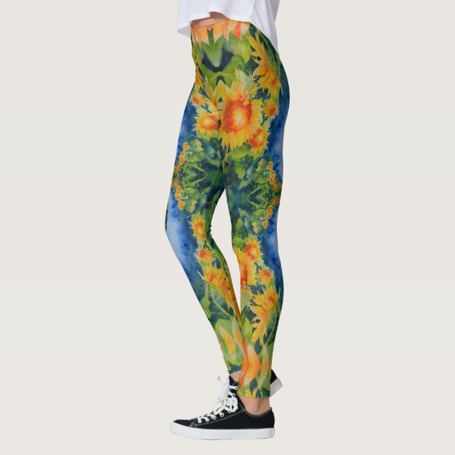 Legging campos de girassol para sempre (Esquerda)