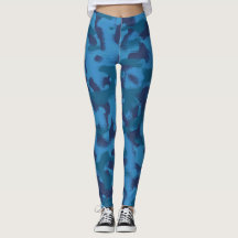 camuflagem azul