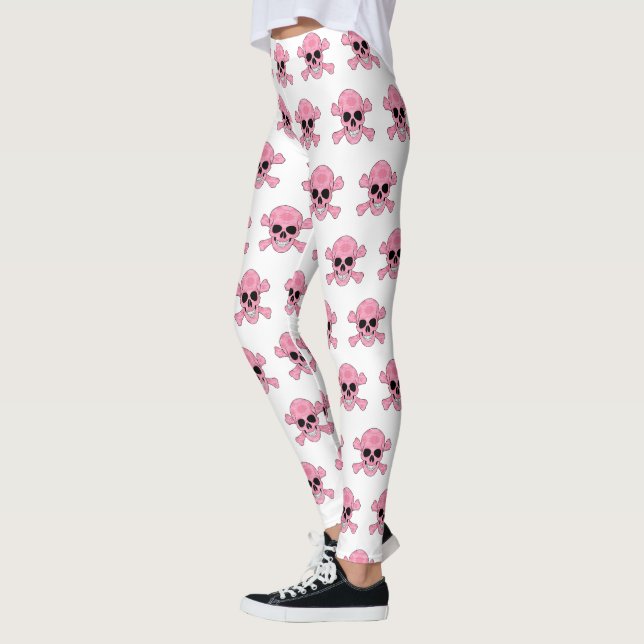 Legging Camuflagem Cor-De-Rosa (Esquerda)