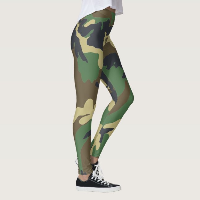 Legging Camuflagem Florestal Camuflada (Direita)