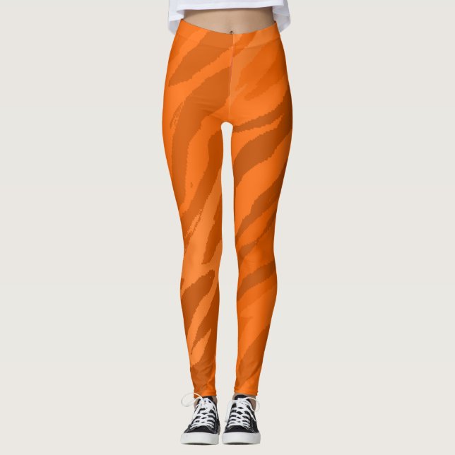 Legging Camuflagem Laranja (Frente)