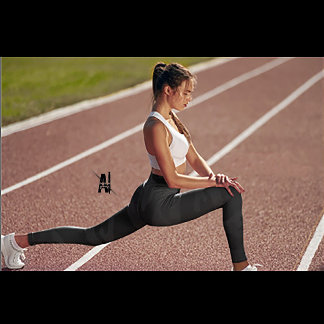 Legging Camuflagem preta, design