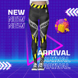 Legging Camuflagem preta, design de pernas de linha de per<br><div class="desc">Camuflagem preta,  design de linha de perigo. design é perfeito para exercícios,  roupas,  ou um dia normal,  e também como presente. Este é um design único do Exército.</div>