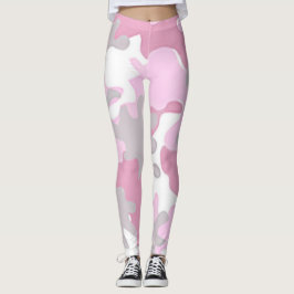 Legging Camuflagem Rosa