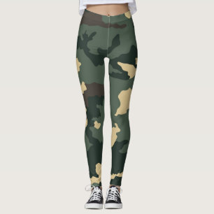 Legging Camuflagem Verde