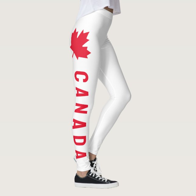 Legging Canadense Maple Leaf (Direita)