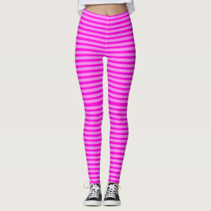 Legging Canas de Neon Cor-de-Rosa, Bonitas, Rasgos de Luz