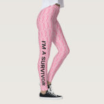Legging Cancer Da Mama Execute Seu Nome Fita Rosa Dupla Si<br><div class="desc">Junte-se às corridas de canceres do seio com essas leggings de fita rosa,  seu nome e a sua força ou suporte.  Sobrevivente ou seu texto de um lado.  Seu nome ou quem você apóia do outro lado.</div>