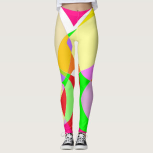 Legging Candy colore grande design divino pastel