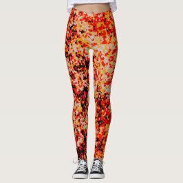 Legging Candy Corn Confetti
