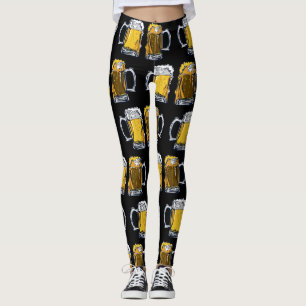 Legging Canecas de cerveja de cerveja