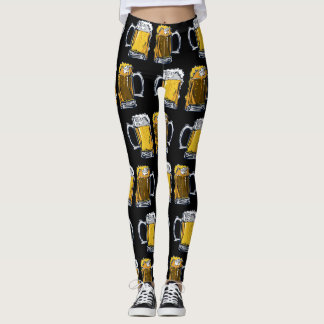 Legging Canecas de cerveja de cerveja