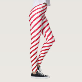 Legging Canele de Açúcar de Natal Brilho Faixa