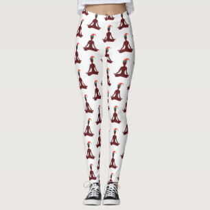 Legging Caneleiras 2018 da ioga do feliz ano novo