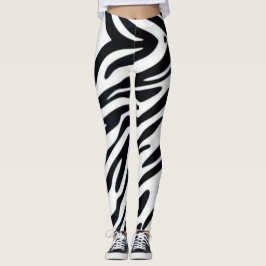 Legging Caneleiras animais clássicas da forma do impressão