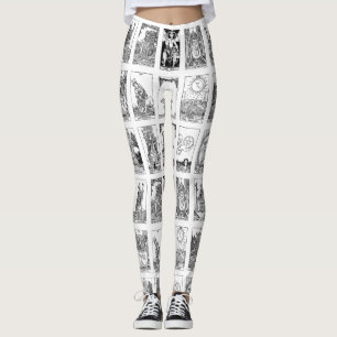 Legging caneleiras antigas do tarot